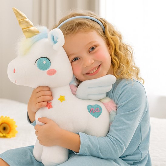 Licorne en peluche
