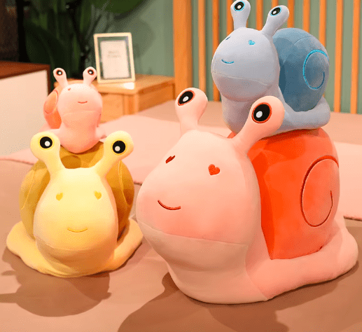Peluche escargot - Surface Bébé