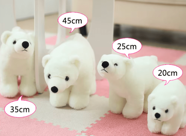 Peluche Ours Polaire - Surface Bébé