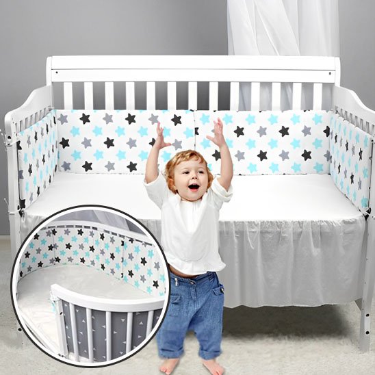 Tour de lit bébé | Douceur Sécurisée