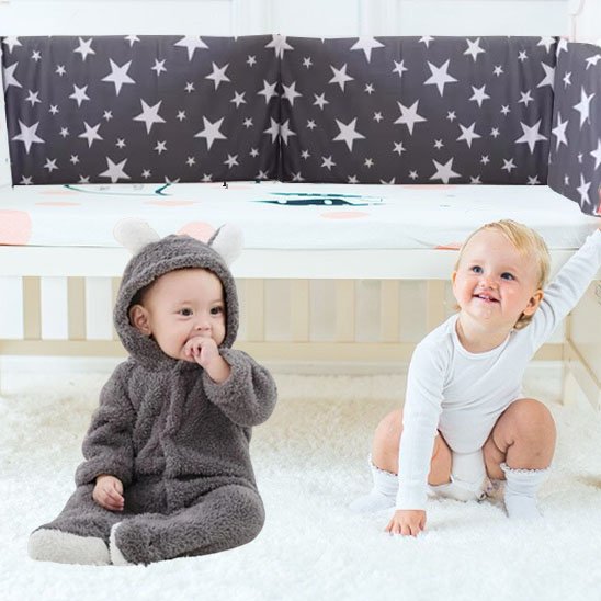 Tour de lit bébé | Douceur Sécurisée