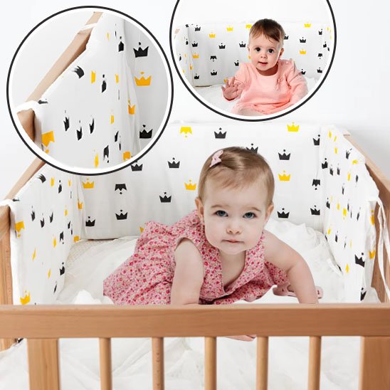 Tour de lit bébé | Douceur Sécurisée
