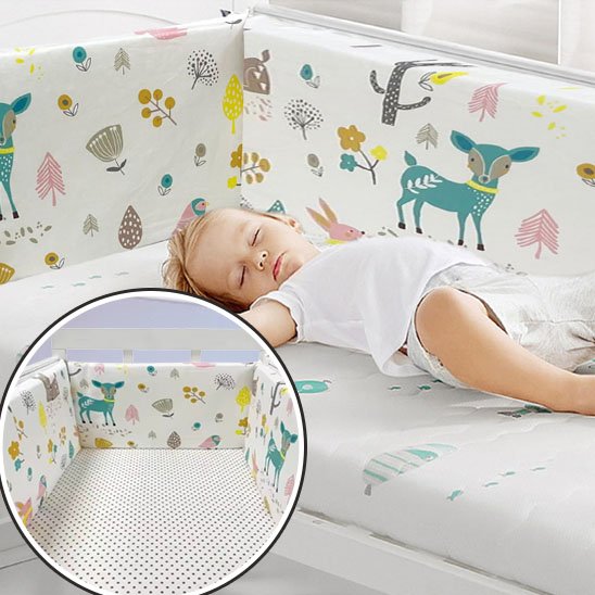 Tour de lit bébé | Douceur Sécurisée