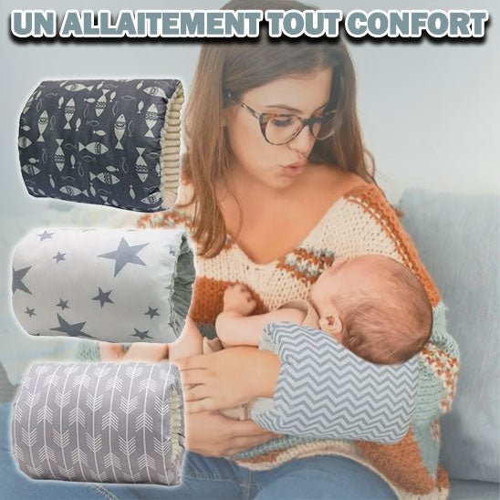 Coussin de bras d'allaitement- Allaitos™ - Surface Bébé