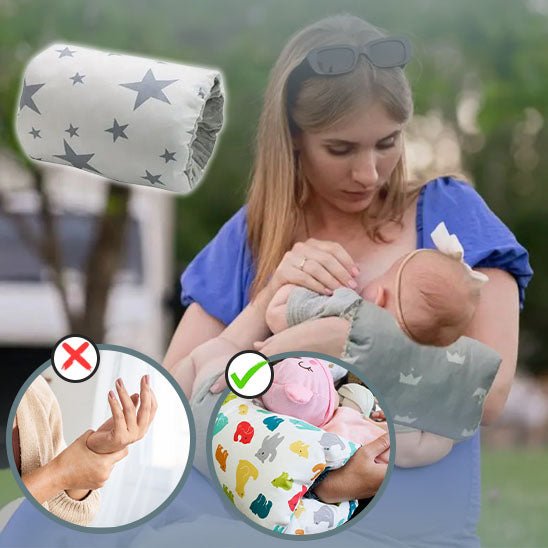 Coussin de bras d'allaitement- Allaitos™ - Surface Bébé