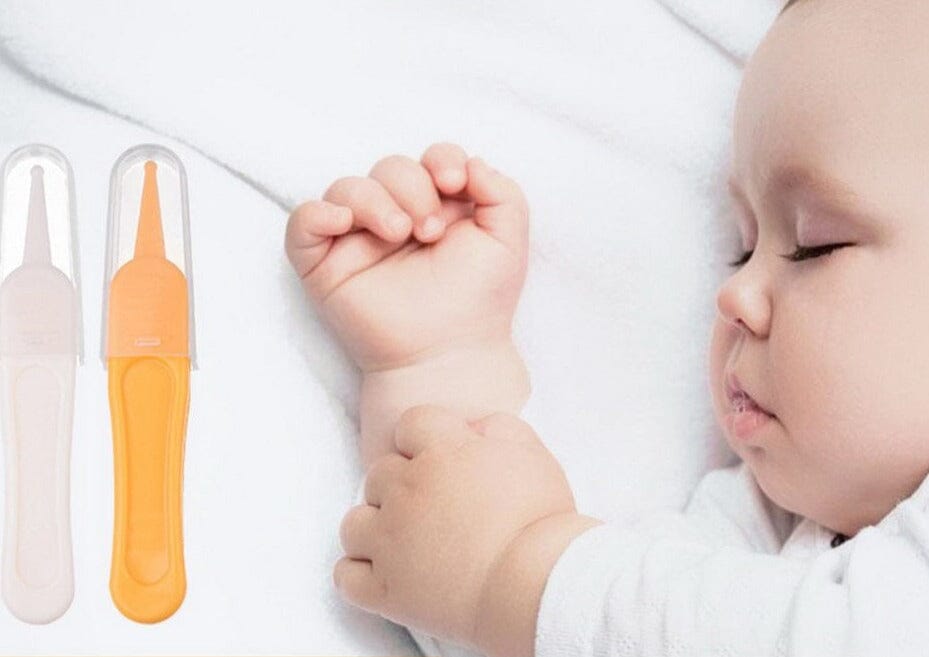PinClean™ - Outil de nettoyage bébé | Nez & Oreilles - Surface Bébé
