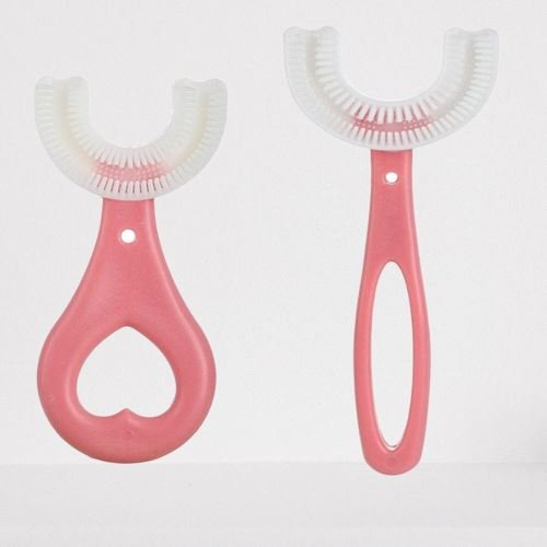 brosse a dent pour bebe rouge