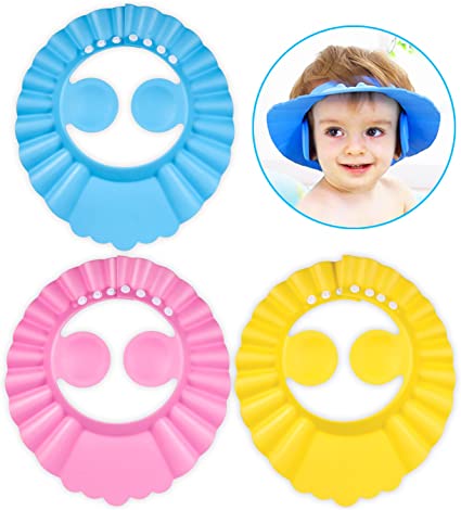 Visière chapeau pour douche bébé I ShampooCap™ - Surface Bébé